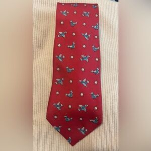 Hermes silk tie